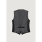 Black Polyester Waistcoat