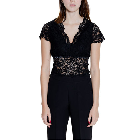 Black Polyamide Top
