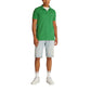 Bicolor Cotton Polo Shirt