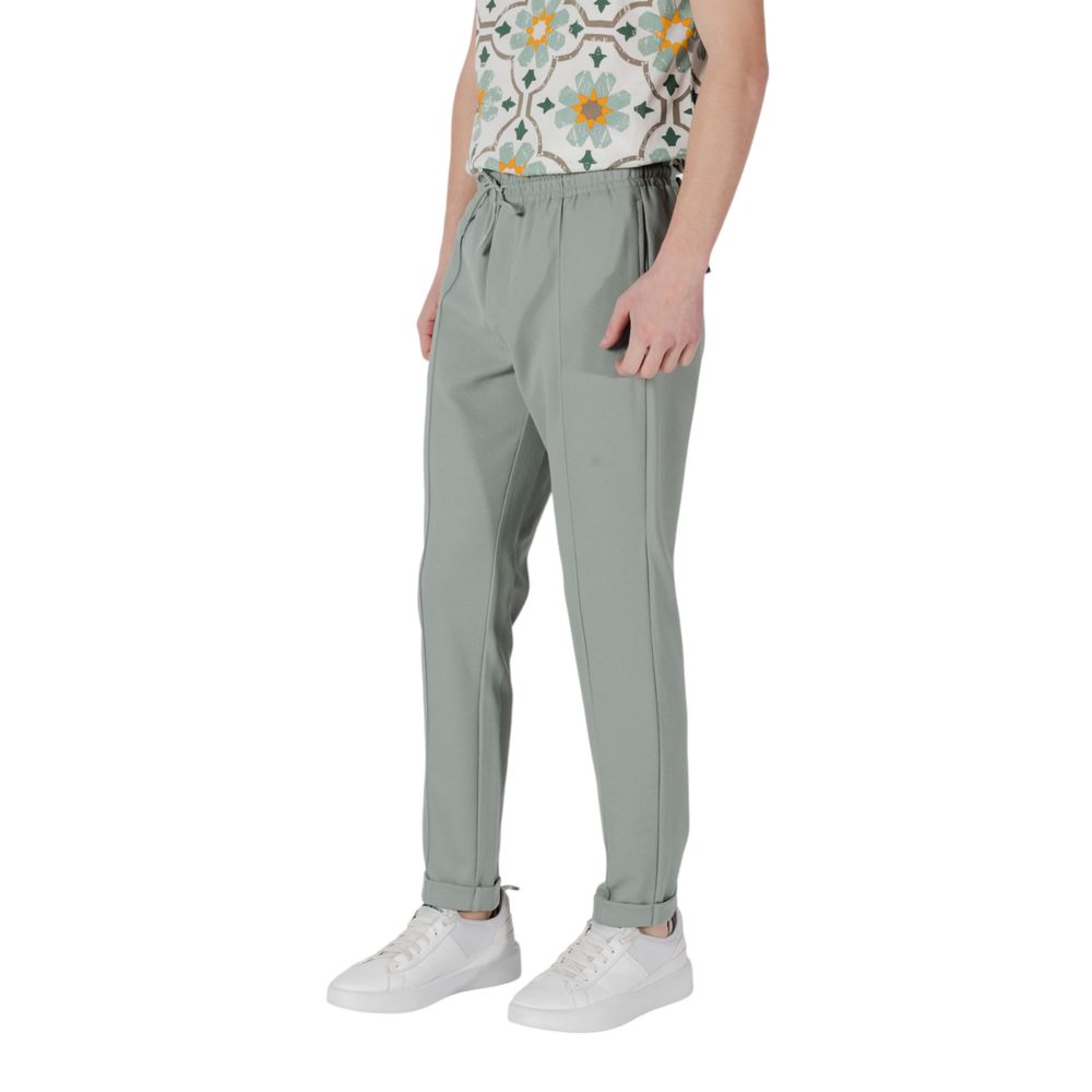 Bicolor Polyester Joggers (Workout Pants)