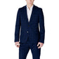 Blue Polyester Blazer