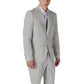 Gray Polyester Blazer