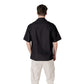 Black Lyocell Shortsleeve Shirt