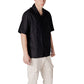 Black Lyocell Shortsleeve Shirt