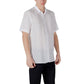 White Lyocell Shortsleeve Shirt