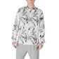 White Viscose Pattern Shirt