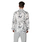 White Viscose Pattern Shirt