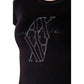 Black Cotton T-Shirt