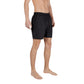 Black Polyester Swim Shorts