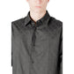 Black Cotton Dress Shirt