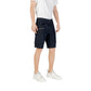 Blue Cotton Bermuda