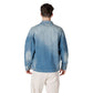 Light Blue Cotton Denim Jacket