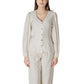 Beige Viscose Top
