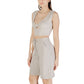 Beige Viscose Top