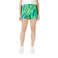 Green Viscose Shorts