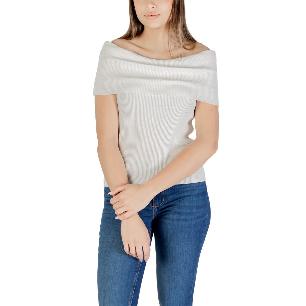 White Polyester T-Shirt