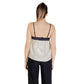 Beige Nylon Top