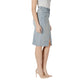 Blue Cotton Long Skirt