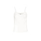Cream Viscose Tank Tops