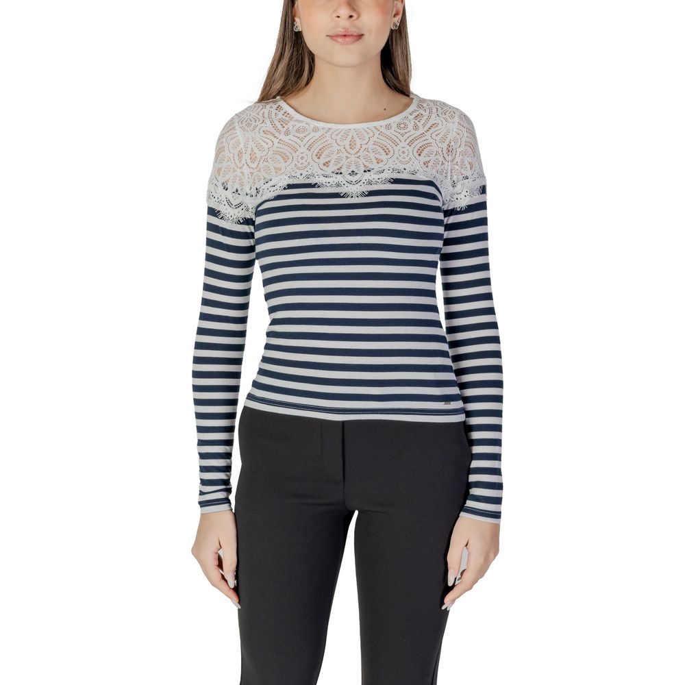 White Recycled Polyester Long Sleeve T-Shirt