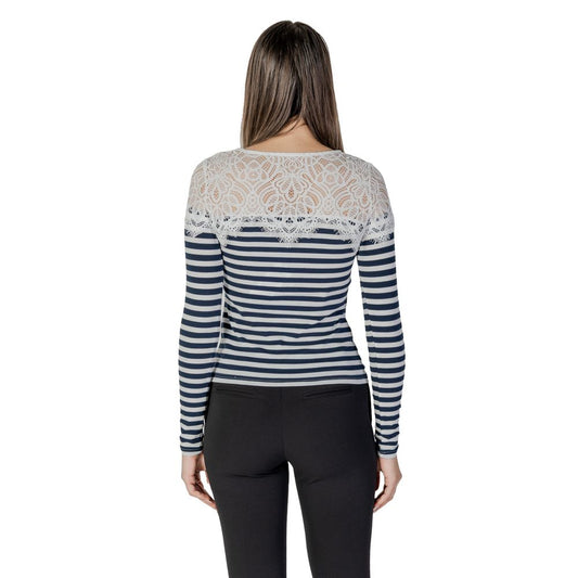 White Recycled Polyester Long Sleeve T-Shirt