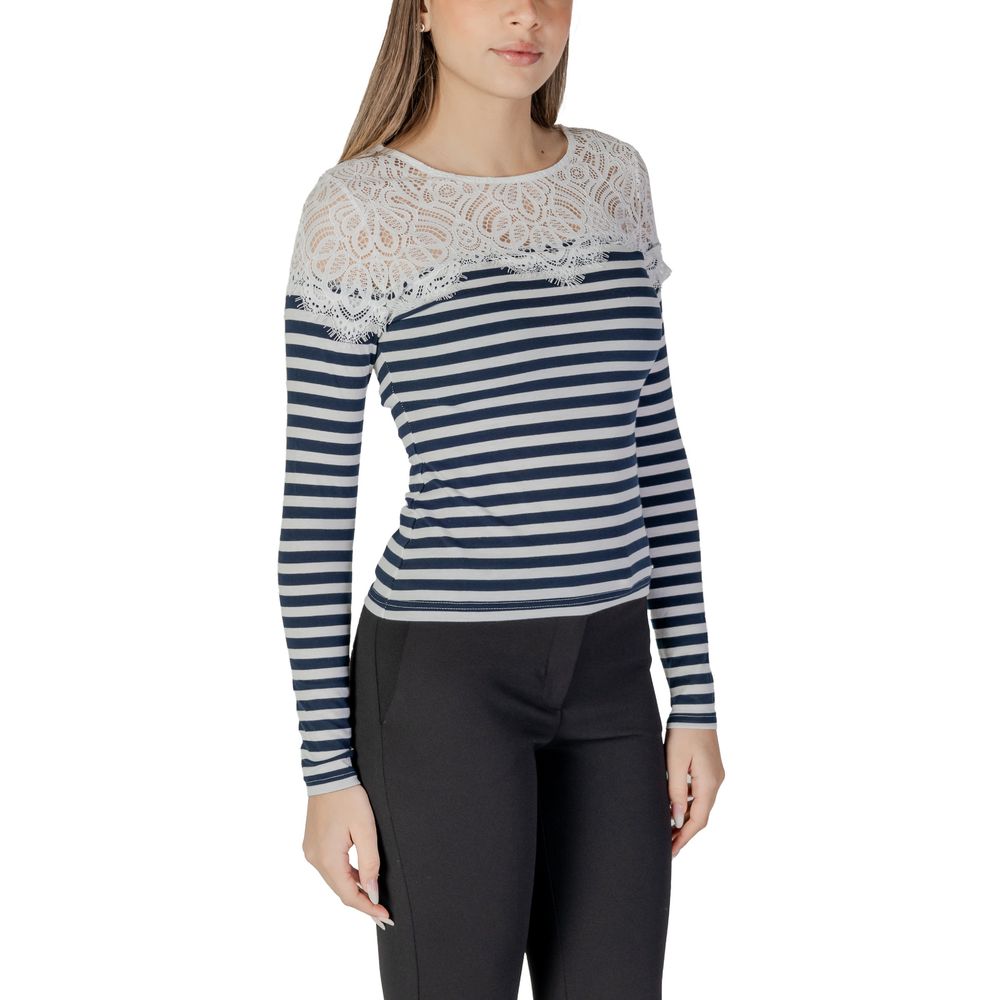 White Recycled Polyester Long Sleeve T-Shirt
