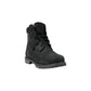 Black Leather Lace-Up Boots