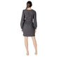 Black Cotton Short Dress