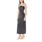 Black Cotton Midi Dress