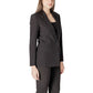 Black Polyester Blazer