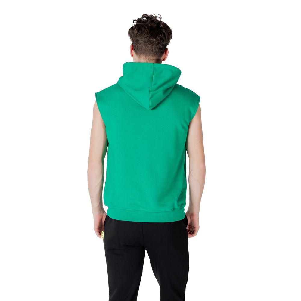 Green Cotton Hoodie