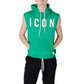 Green Cotton Hoodie