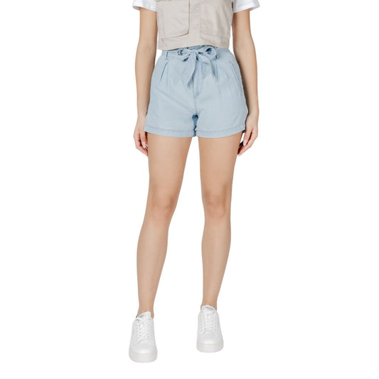 Light Blue Lyocell Shorts