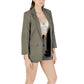 Green Viscose Blazer
