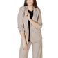 Beige Viscose Blazer