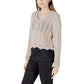 Beige Recycled Cotton Sweatshirt