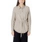 Beige Viscose Blouse