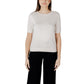 Beige Viscose Sweatshirt