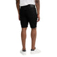 Black Cotton Bermuda Shorts