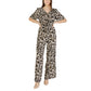 Beige Viscose Jumpsuit