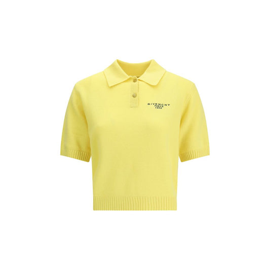 Bicolor Wool Polo Shirt