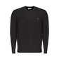 Black Cotton Men's Long-Sleeve T-Shirt