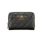 Black Polyurethane Women Wallet