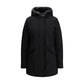 Black Cotton Parka