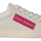 White Suede Leather Low Top Sneakers Shoes