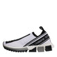 Black White Slip On Sorrento Sneakers Shoes
