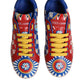 Portofino Carretto Printed Leather Sneakers Shoes