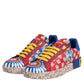 Portofino Carretto Printed Leather Sneakers Shoes