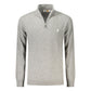 Grey Wool Men Sweater