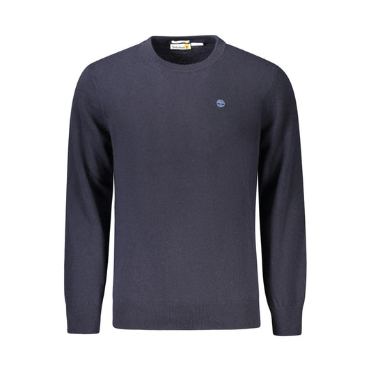 Blue Wool Men's Sweater